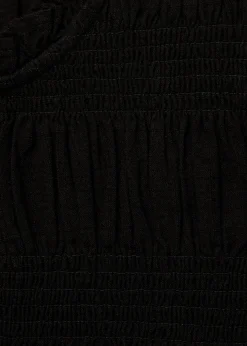 MANGO Koszule I Bluzki*Lejąca bluzka z marszczeniem