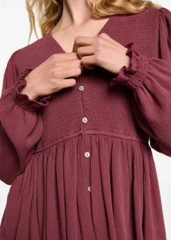 MANGO Koszule I Bluzki*Lejąca bluzka z marszczeniem