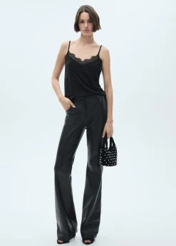 MANGO Topy*Lejący top z koronką