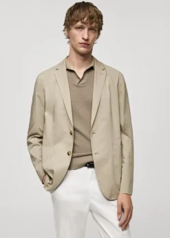 MANGO Marynarki*Lekka bawełniana marynarka