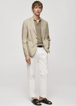 MANGO Marynarki*Lekka bawełniana marynarka