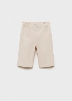 Dzieci MANGO Spodnie*Lniane spodnie