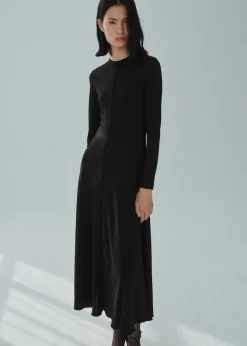 MANGO Sukienki I Kombinezony*Long flared knit dress