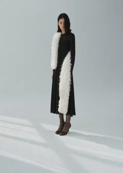 MANGO Sukienki I Kombinezony*Long flared knit dress