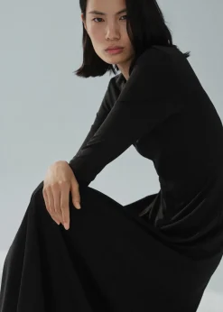 MANGO Sukienki I Kombinezony*Long flared knit dress