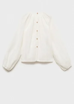 Dzieci MANGO Koszule I Bluzki*Luźna bluzka z haftem