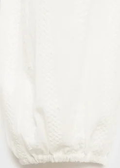 Dzieci MANGO Koszule I Bluzki*Luźna bluzka z haftem