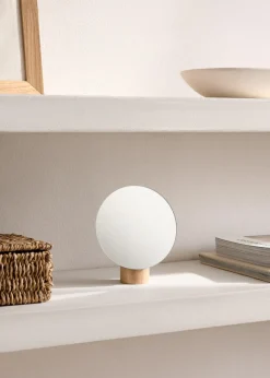 MANGO Dekoracja Sypialni|Przedmioty Do Dekoracji Salonu*Lusterko stojące z drewna jesionowego