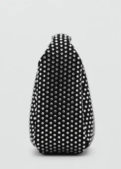 MANGO Torebki*Mała torebka ze strasem i łańcuszkiem