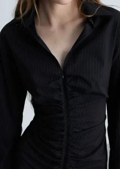 MANGO Sukienki I Kombinezony*Marszczona sukienka na zamek