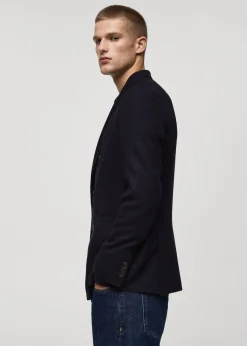 MANGO Marynarki|Marynarki*Marynarka dwurzędowa slim fit z diagonalu