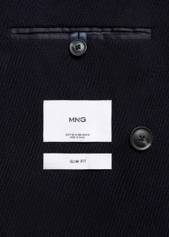 MANGO Marynarki|Marynarki*Marynarka dwurzędowa slim fit z diagonalu