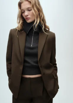 MANGO Marynarki*Marynarka garniturowa o prostym kroju