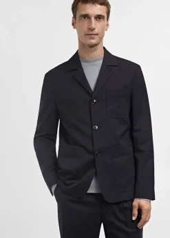 MANGO Marynarki|Marynarki*Marynarka garniturowa slim fit z wełny w paski