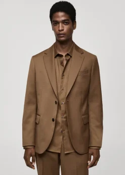 MANGO Marynarki|Marynarki*Marynarka garniturowa slim fit z 100% wełny dziewiczej
