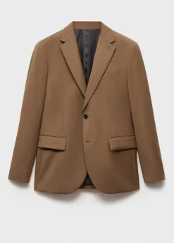 MANGO Marynarki|Marynarki*Marynarka garniturowa slim fit z 100% wełny dziewiczej