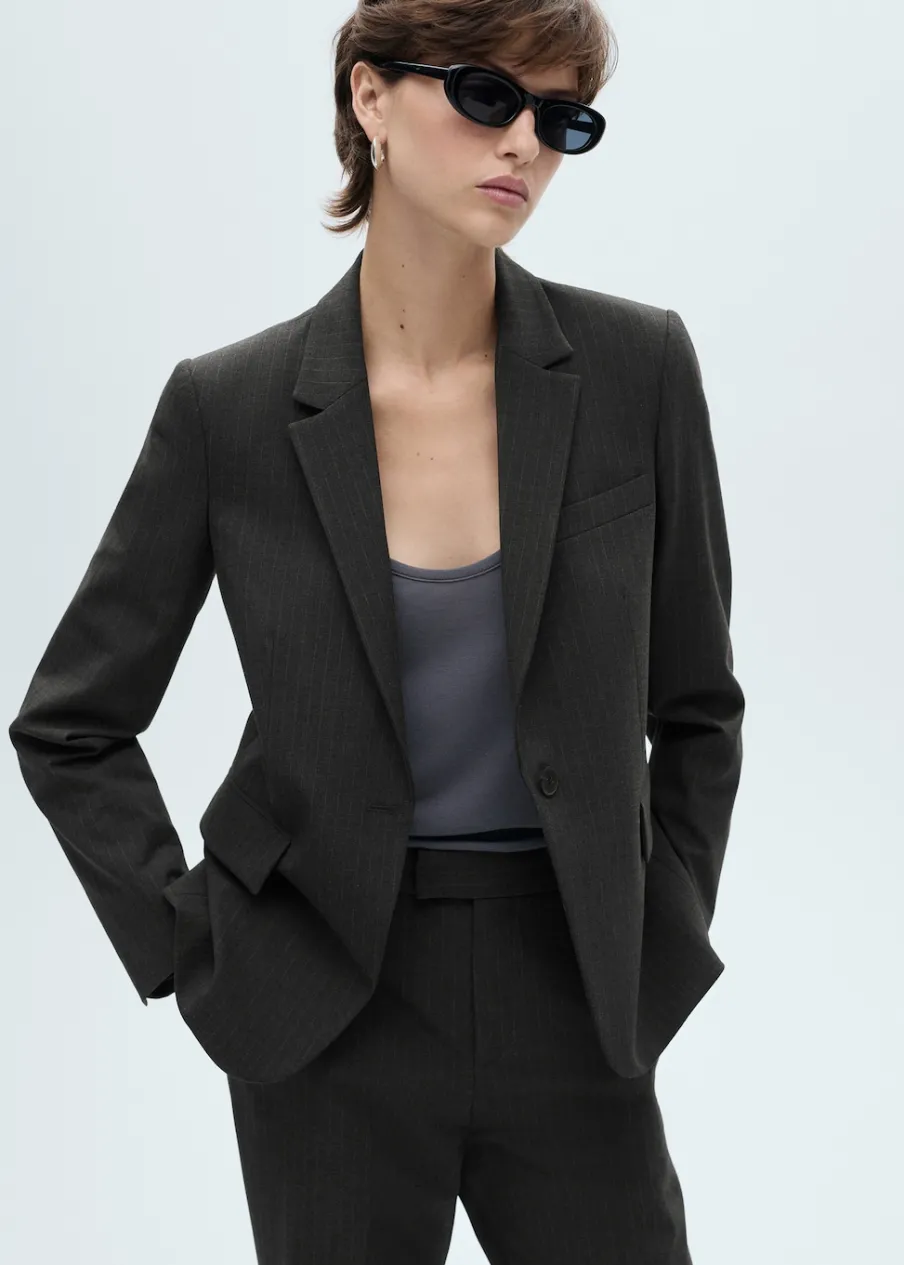 MANGO Marynarki*Marynarka garniturowa w prążki