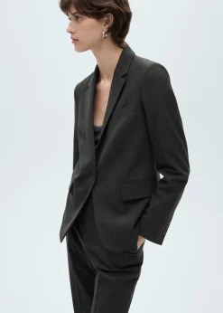 MANGO Marynarki*Marynarka garniturowa w prążki