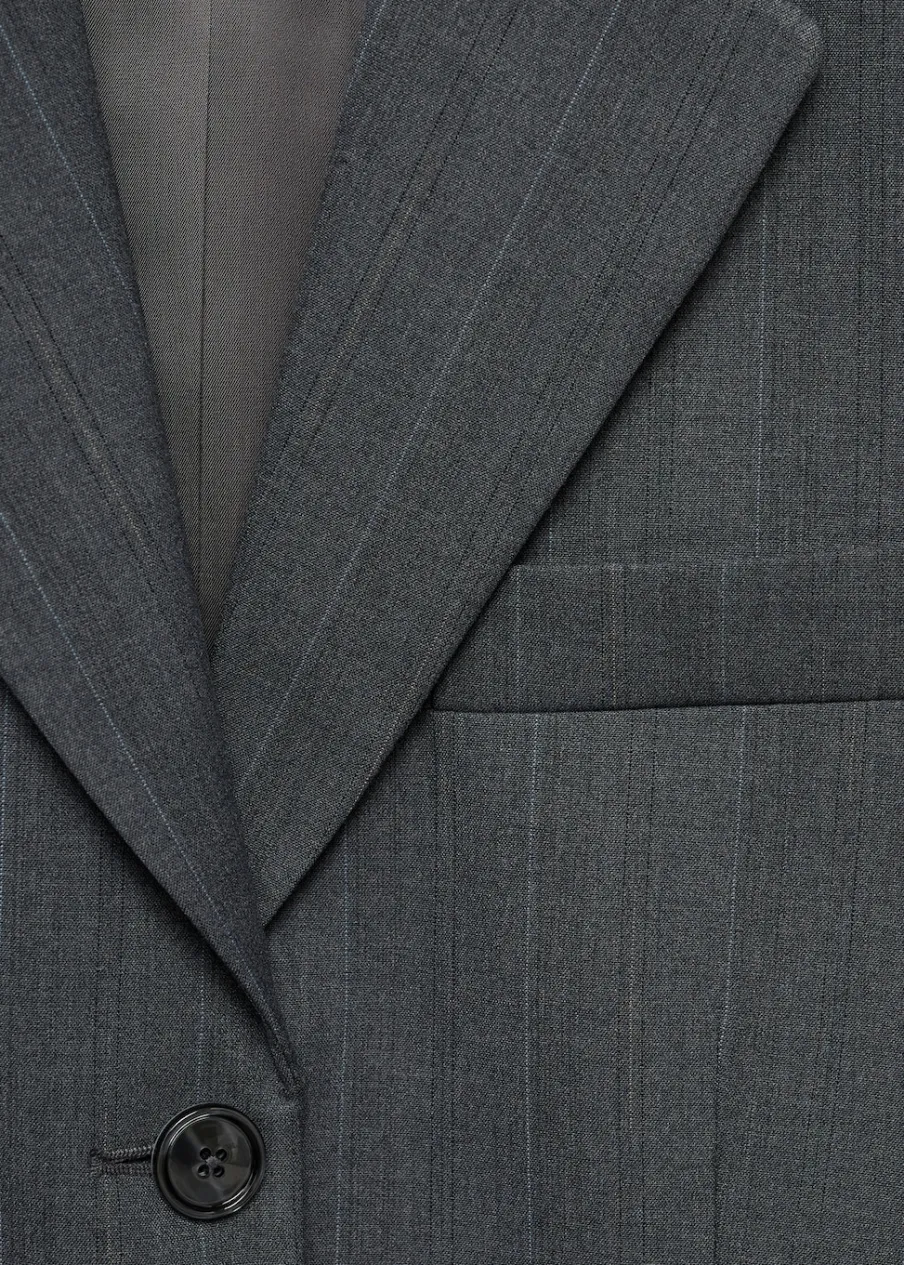 MANGO Kurtki|Marynarki*Marynarka garniturowa w prążki