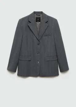 MANGO Kurtki|Marynarki*Marynarka garniturowa w prążki