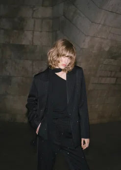 MANGO Marynarki*Marynarka garniturowa z aplikacjami ze strasu