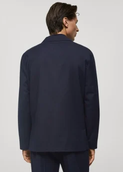 MANGO Marynarki|Marynarki*Marynarka garniturowa z flaneli z 100% wełny dziewiczej