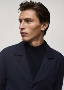 MANGO Marynarki|Marynarki*Marynarka garniturowa z flaneli z 100% wełny dziewiczej