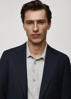 MANGO Marynarki|Marynarki*Marynarka garniturowa z flaneli z 100% włoskiej wełny