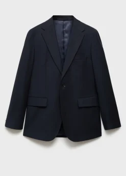 MANGO Marynarki|Marynarki*Marynarka garniturowa z flaneli z 100% włoskiej wełny