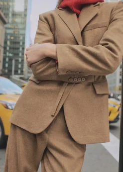 MANGO Marynarki*Marynarka garniturowa z mieszanki wełny