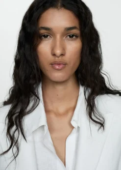 MANGO Marynarki*Marynarka lniana o prostym kroju