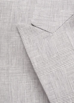 MANGO Marynarki*Marynarka lniana w pepitkę