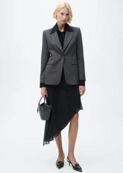 MANGO Marynarki*Marynarka o prostym kroju w mikropepitkę