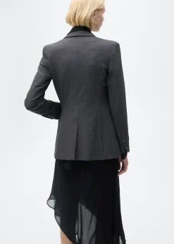 MANGO Marynarki*Marynarka o prostym kroju w mikropepitkę