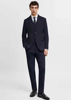 MANGO Marynarki|Marynarki*Marynarka od garnituru slim fit z tkaniny comfort stretch