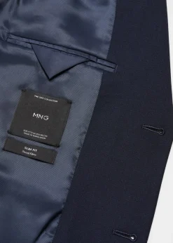 MANGO Marynarki|Marynarki*Marynarka od garnituru slim fit z tkaniny comfort stretch