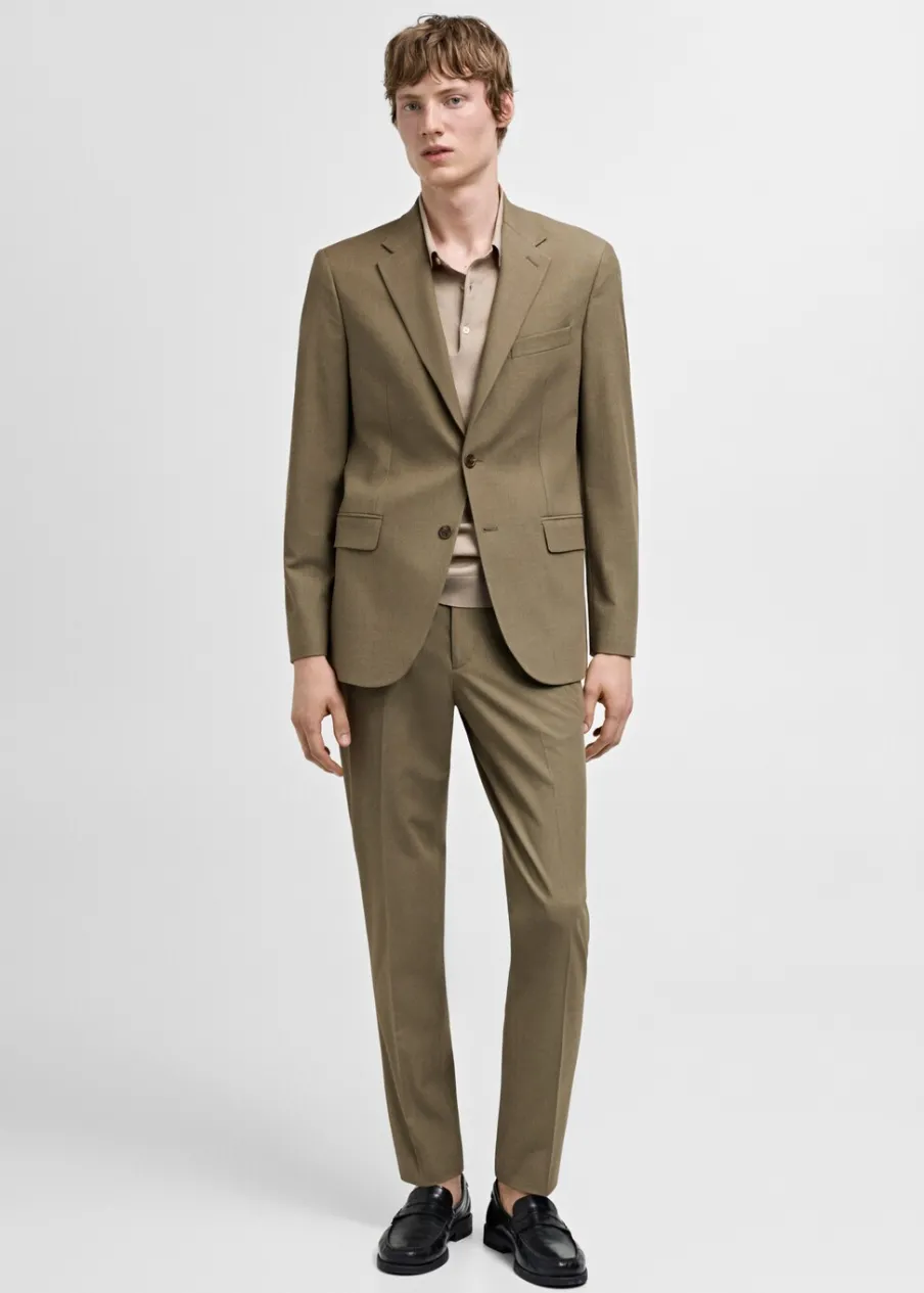 MANGO Marynarki*Marynarka od garnituru slim fit z tkaniny comfort stretch