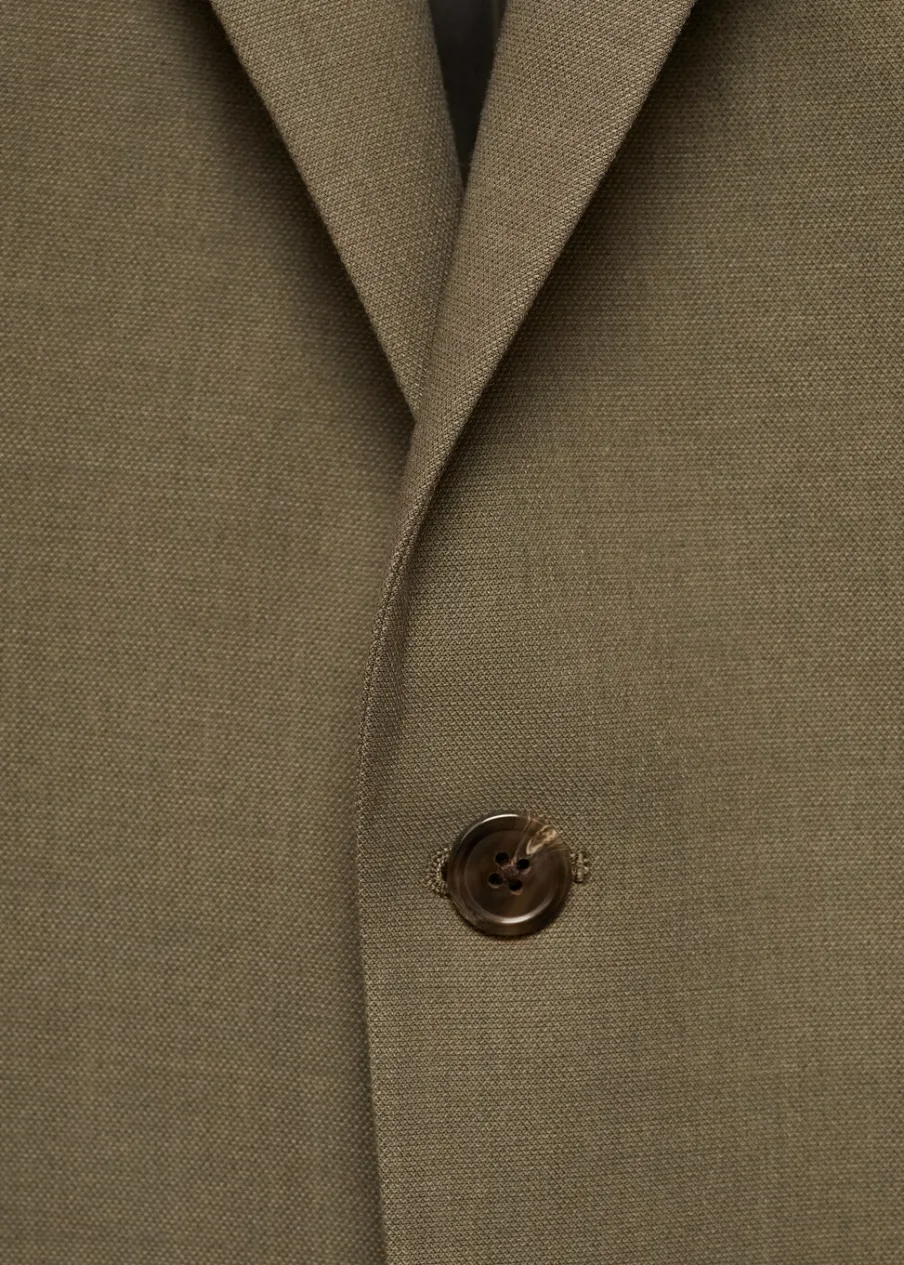 MANGO Marynarki*Marynarka od garnituru slim fit z tkaniny comfort stretch