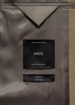 MANGO Marynarki*Marynarka od garnituru slim fit z tkaniny comfort stretch
