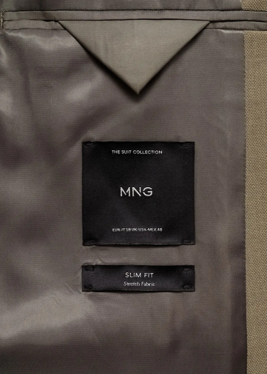 MANGO Marynarki*Marynarka od garnituru slim fit z tkaniny comfort stretch