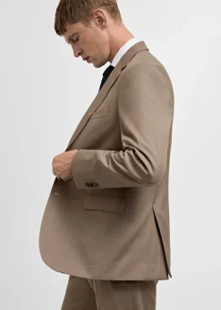 MANGO Marynarki|Marynarki*Marynarka od garnituru slim fit z tkaniny comfort stretch