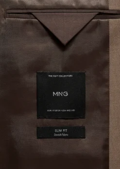 MANGO Marynarki|Marynarki*Marynarka od garnituru slim fit z tkaniny comfort stretch