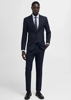 MANGO Marynarki|Marynarki*Marynarka od garnituru slim fit z tkaniny comfort stretch