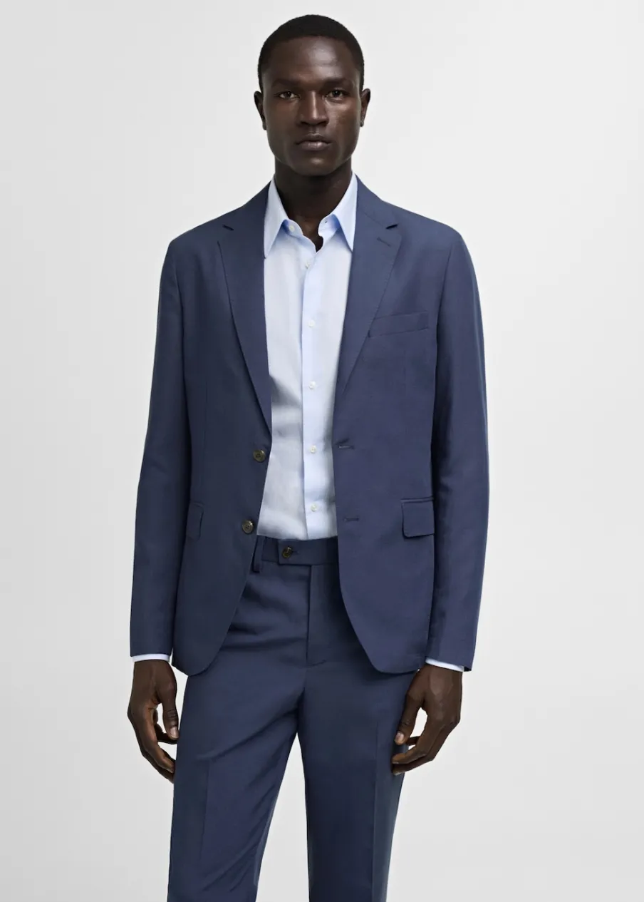 MANGO Marynarki*Marynarka od garnituru slim fit z tkaniny comfort stretch