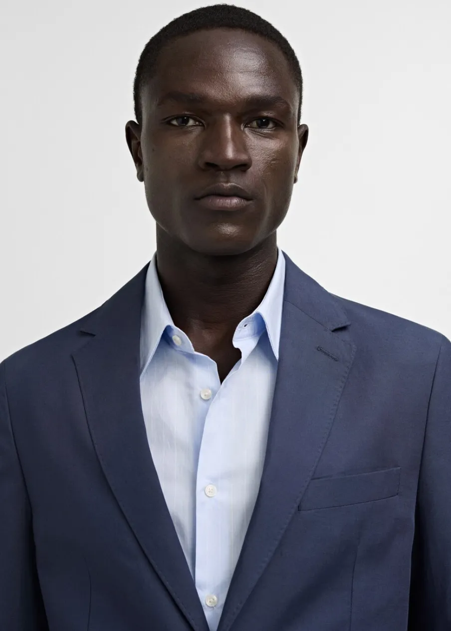 MANGO Marynarki*Marynarka od garnituru slim fit z tkaniny comfort stretch