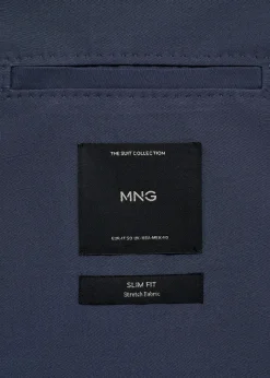MANGO Marynarki*Marynarka od garnituru slim fit z tkaniny comfort stretch
