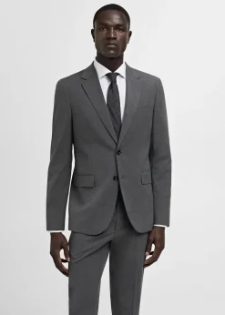 MANGO Marynarki|Marynarki*Marynarka od garnituru slim fit z tkaniny comfort stretch