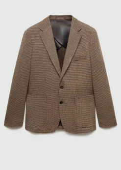 MANGO Marynarki*Marynarka slim fit w mikropepitkę