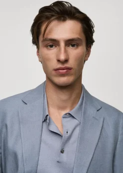 MANGO Marynarki*Marynarka slim fit z lnu 100%