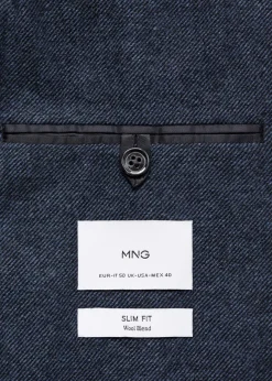 MANGO Marynarki|Marynarki*Marynarka slim fit z mieszanki wełny